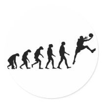 Evolution of Basketball Sticker