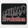 Evolution of Basketball T-Shirts Mouse Pad