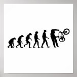 Evolution of BMX Poster