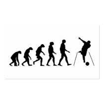 Evolution of Bowling Business Cards