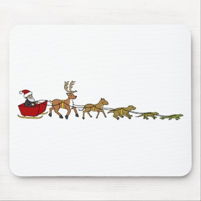 Evolution of Christmas Mousepads by blaghag