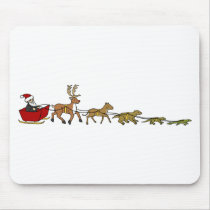 Evolution of Christmas mousepads by blaghag Evolution of Christmas mousepads