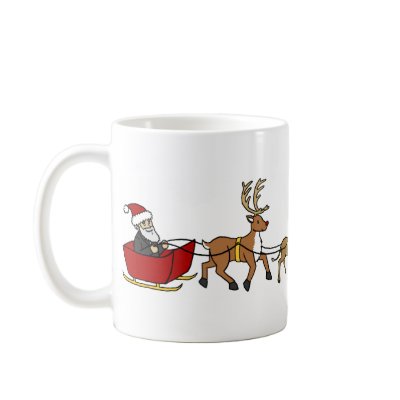 Evolution of Christmas Coffee Mugs by blaghag