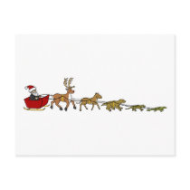 Evolution of Christmas postcards by blaghag Evolution of Christmas postcards