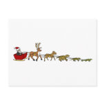 Evolution of Christmas postcards