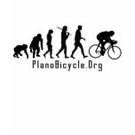 Evolution of Cycling Clean look Plano Logo Tshirt