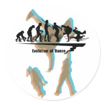 colorful, illustration, pop, funny, cute, dance, cool, vintage, hiphop, music, club, dancer, graffiti, graphic, art, street, black, dancing, breakdance, breaking, joke, humor, humorous, hip-hop, break dance, Sticker with custom graphic design