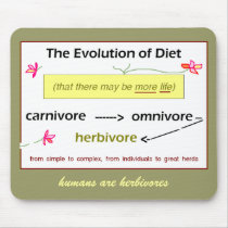Evolution of Diet Mousepad mousepads