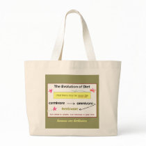 Evolution of Diet Tote bags