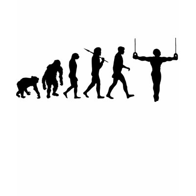 Evolution of Gymnastics Gymnasts gifts Shirts