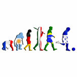 Evolution of Honduran football Honduras flag art Polo