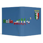 Evolution of Italian Football Italia Calcio gifts binders