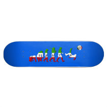 Evolution of Italian Football Italia Calcio gifts skateboards by Calcio Evolution of Italian Football Italia Calcio gifts skateboards