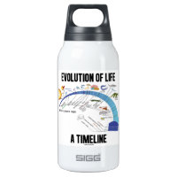 Evolution Of Life A Timeline (Biology) 10 Oz Insulated SIGG Thermos Water Bottle