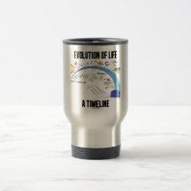 Evolution Of Life A Timeline (Biology) Coffee Mugs