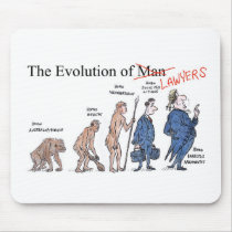 Evolution of Man mouse pad mousepads