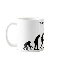 Evolution of Man Mug by stevesm2010 Evolution of Man Mug