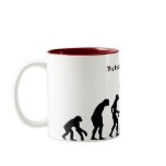 Evolution of Man Mug