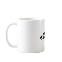 Evolution of Man Mugs