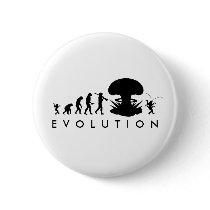 Evolution of Man - Rise of the Cockroach Pinback Button