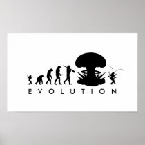 Evolution of Man - Rise of the Cockroach Posters