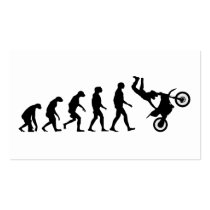 Evolution of Motocross Business Card