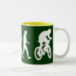 Evolution of mountain biking mountain bikers mug