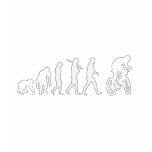 Evolution of mountain biking mountain bikers t-shirts