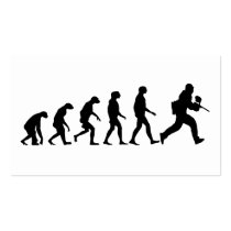 Evolution of Paintball Business Card