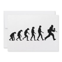 Evolution of Paintball Invitation