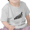Evolution of Parkour (Free Running) t-shirts by 50thbirthdaygifts Evolution of Parkour (Free Running) t-shirts