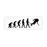 Evolution of Scuba Diving Custom Return Address Label