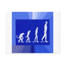 EVOLUTION OF SKATEBOARDING postcards by FalconServices EVOLUTION OF SKATEBOARDING postcards