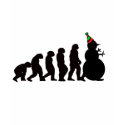 Evolution of Snowman t-shirts by 50thbirthdaygifts Evolution of Snowman t-shirts