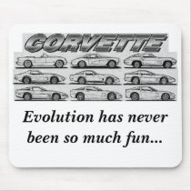 Evolution of the Corvette mousepads