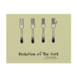 Evolution of The Fork Postcard