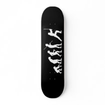 Evolution of the Ninja - from man to ninja Skate Boards