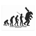 Evolution of the Ogre Postcard
