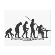 Evolution of the RPG Player postcards