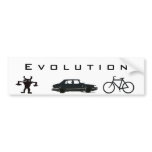Evolution of transportation bumper stickers