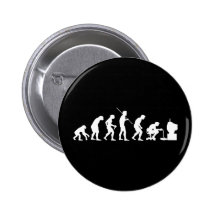 Evolution of Video Games Gaming Gamer Pinback Buttons