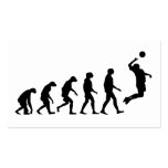 Evolution of Volleyball Business Card Template