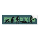 Evolution of Zombie bumper stickers by JaZilla Evolution of Zombie bumper stickers