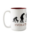 Evolution of Zombie mugs by JaZilla Evolution of Zombie mugs