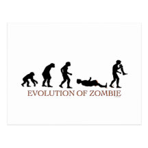 Evolution of Zombie Postcard