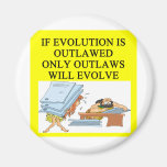 evolution outlaw refrigerator magnet