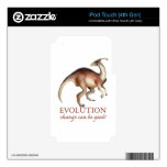 Evolution parasaurolophus iPod touch 4G decals