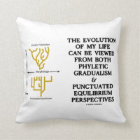 Evolution Phyletic Gradualism Punctuated Equilibrm Pillow