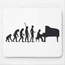 evolution piano mousepad