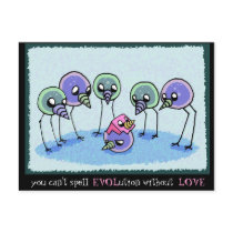 EVOLution postcards